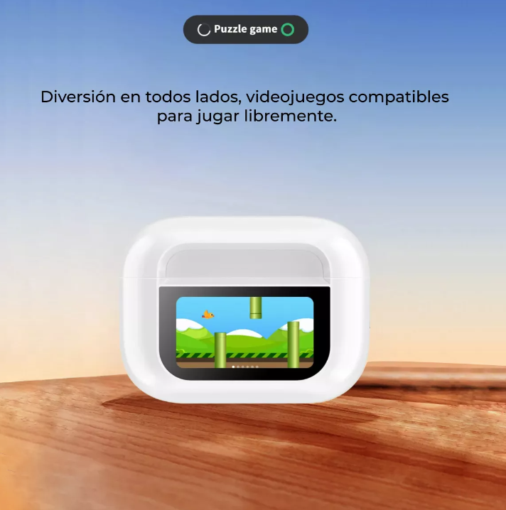 Audífonos Bluetooth Pantalla Touch - Inalámbricos Premium México