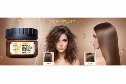 MAGIC KERATINA tratamiento alisado perfecto con modelos antes y después